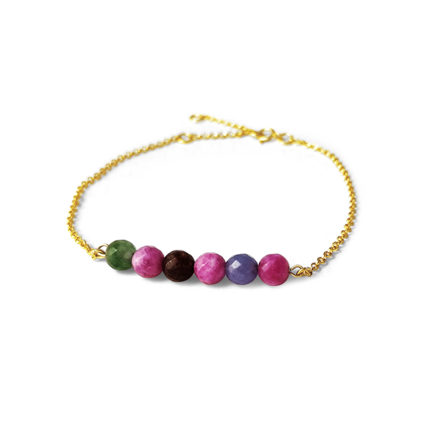 Black Onyx Minimal Bracelet – Gold Vermeil